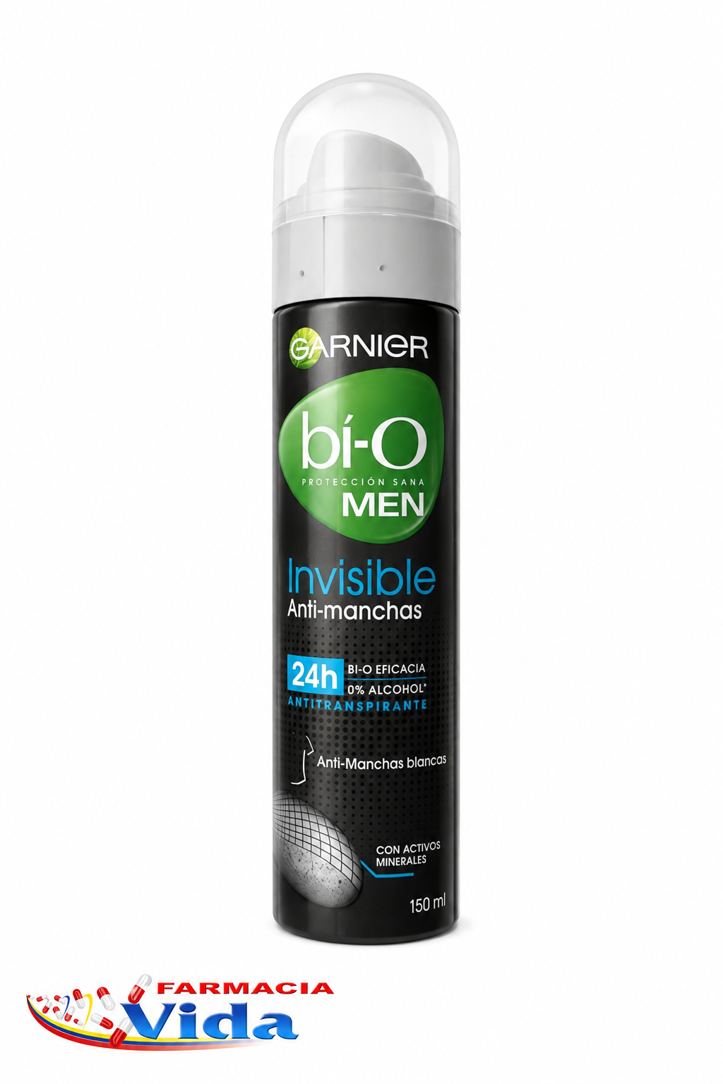DESOD GARNIER BIO SPR 150ML INVISIBL H 1011646