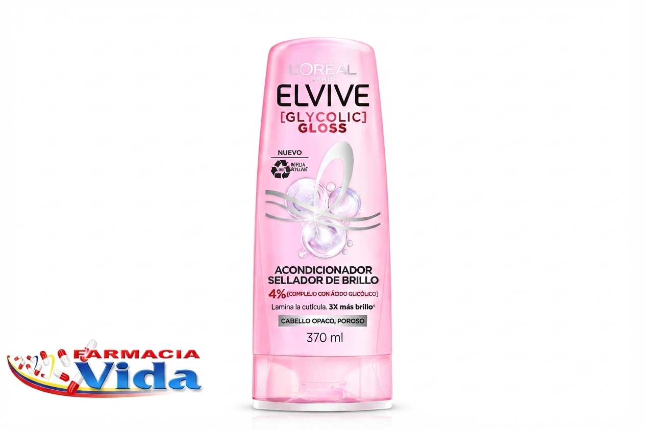 ACOND ELVIVE GLYCOLIC GLOSS 370 ML