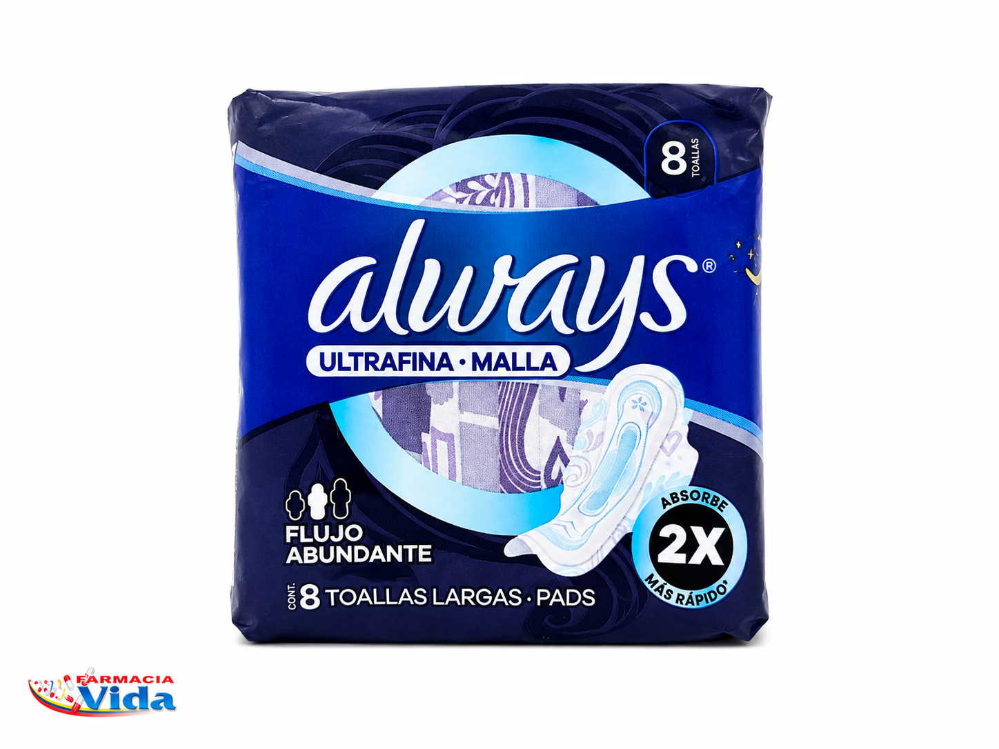 ALWAYS ULTF SECA NOC C/ALAS X 8  UNID