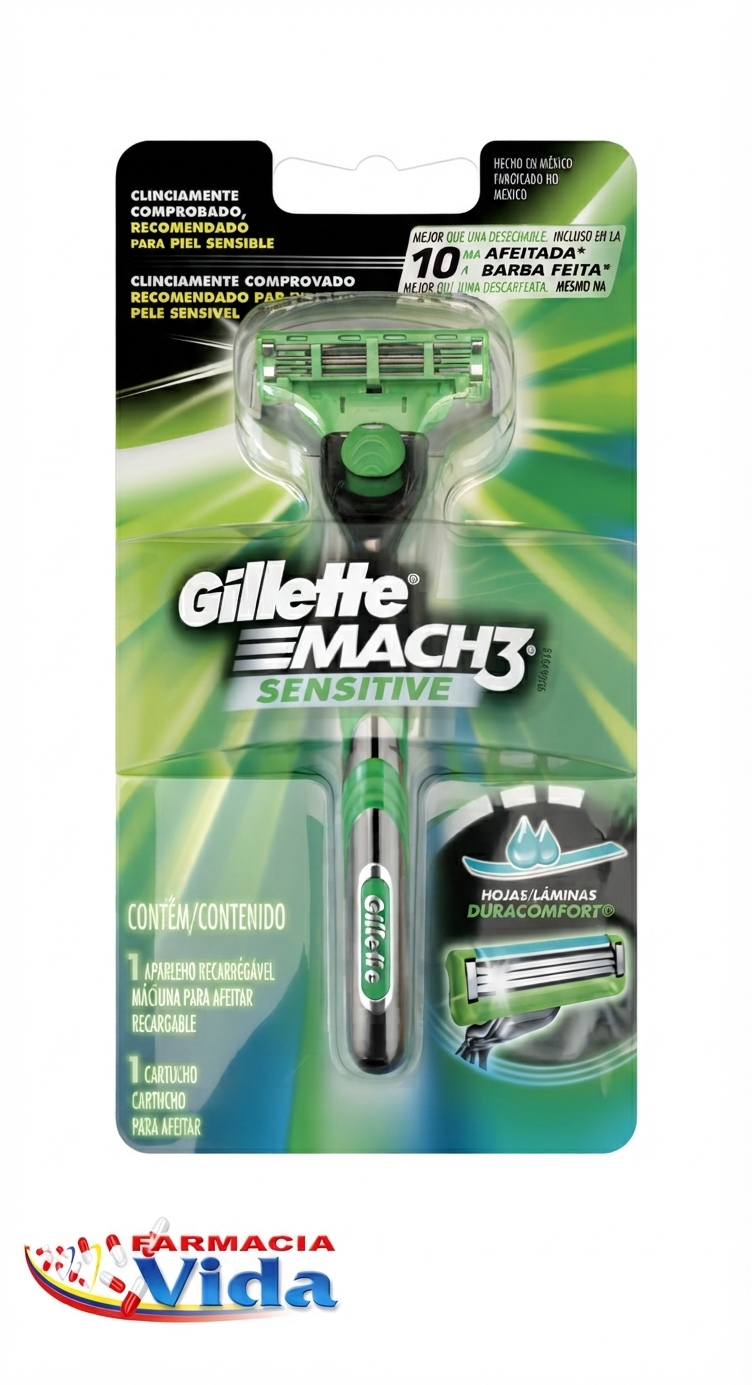 GILLETE MACH3 SENSITIVE RAZOR