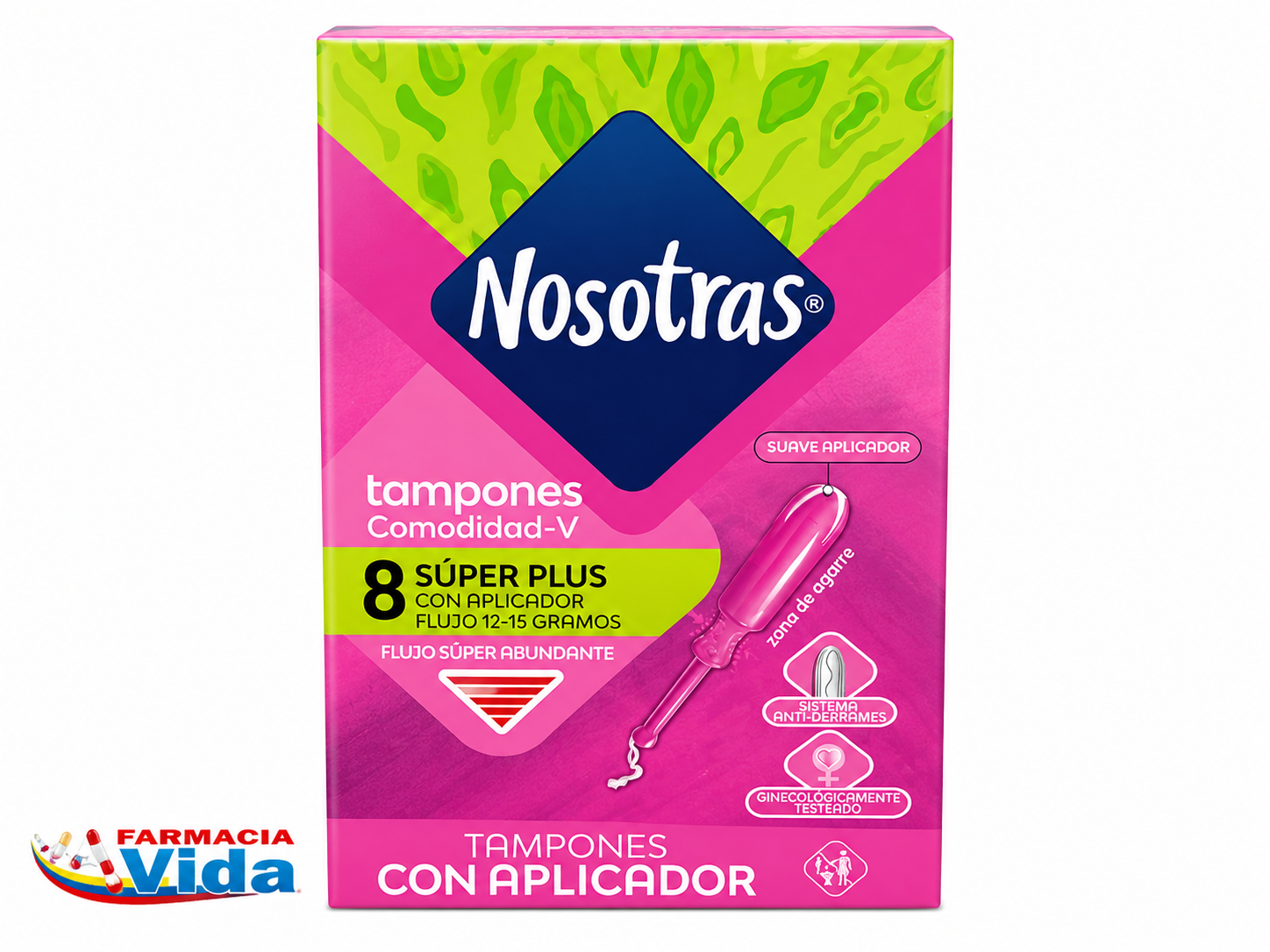 DONNASEPT TAMP SUP. PLUS X 8 UNID