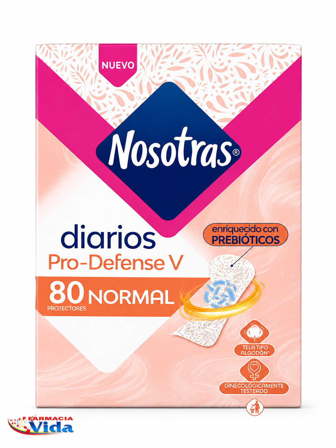 NOSOTRAS PROTEC DIARIOS PRO DEFENSE V X 80 
