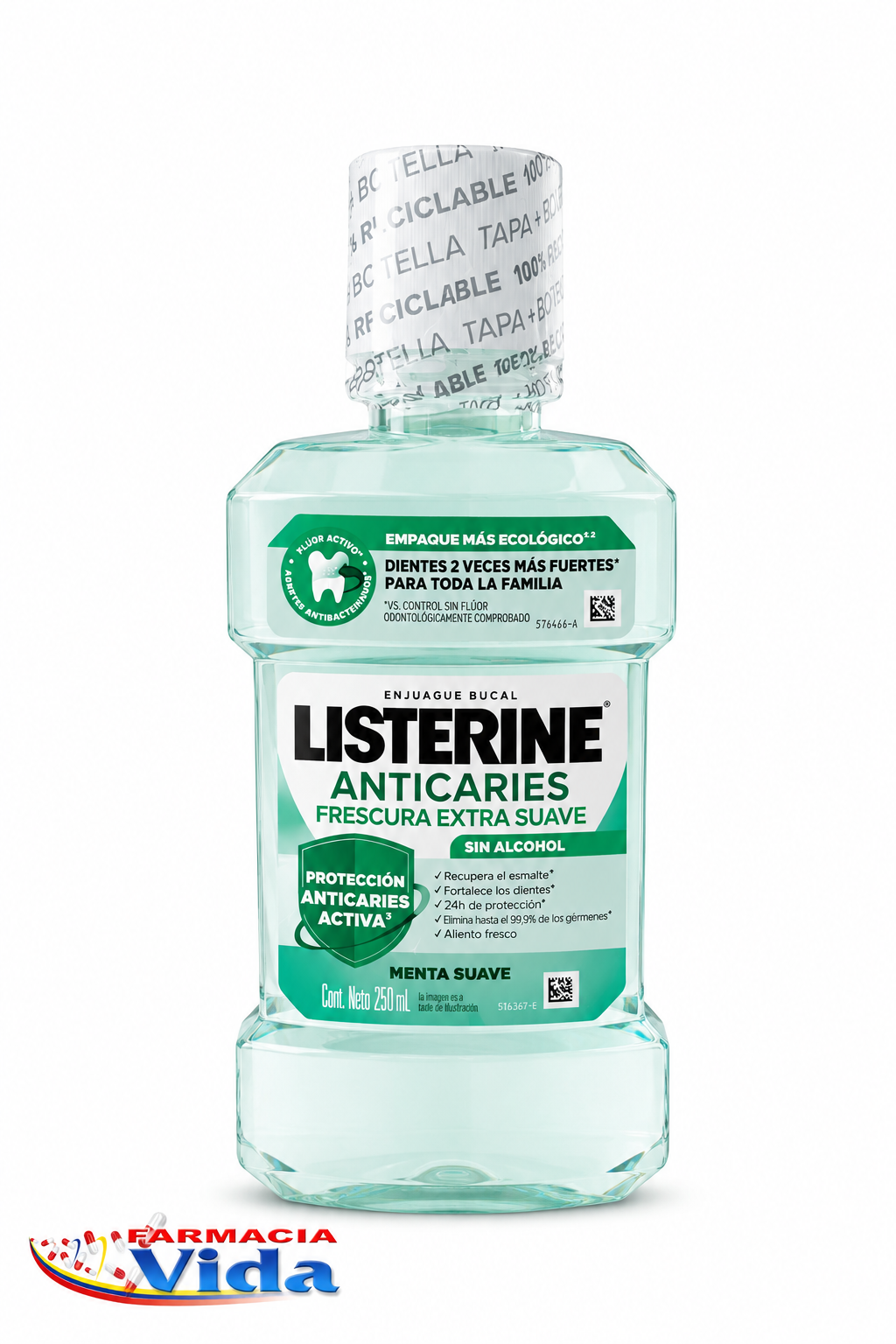 LISTERINE ANTIC 250ML ZERO ALCOHOL  