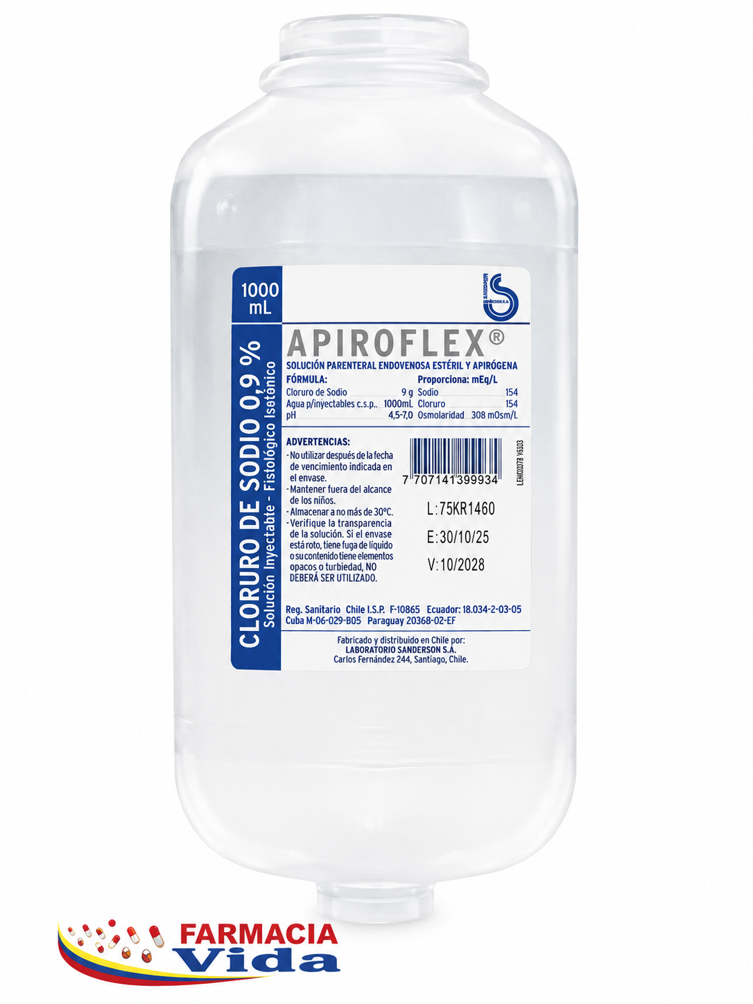 RINGER LACTATO FLEX 1000 ML