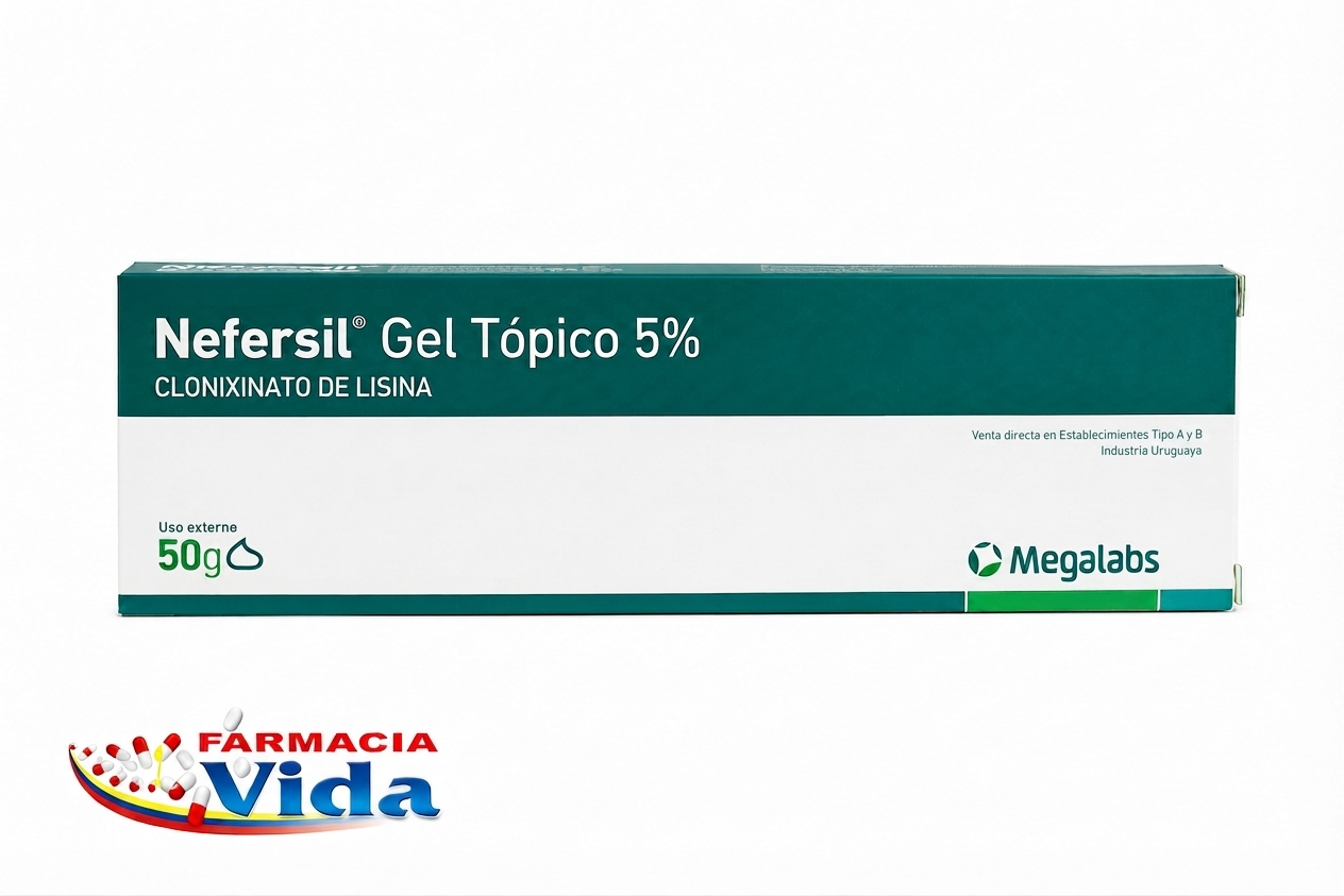 NEFERSIL  GEL TOPICO 5% 50GRAMOS