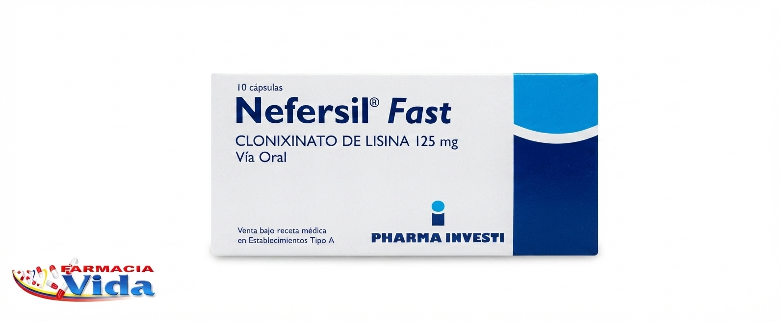 NEFERSIL FAST  125MG CAPSIDES X 10 