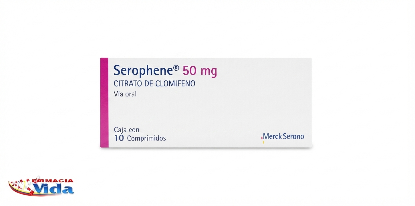 SEROPHENE    50 MG X 10 COMP