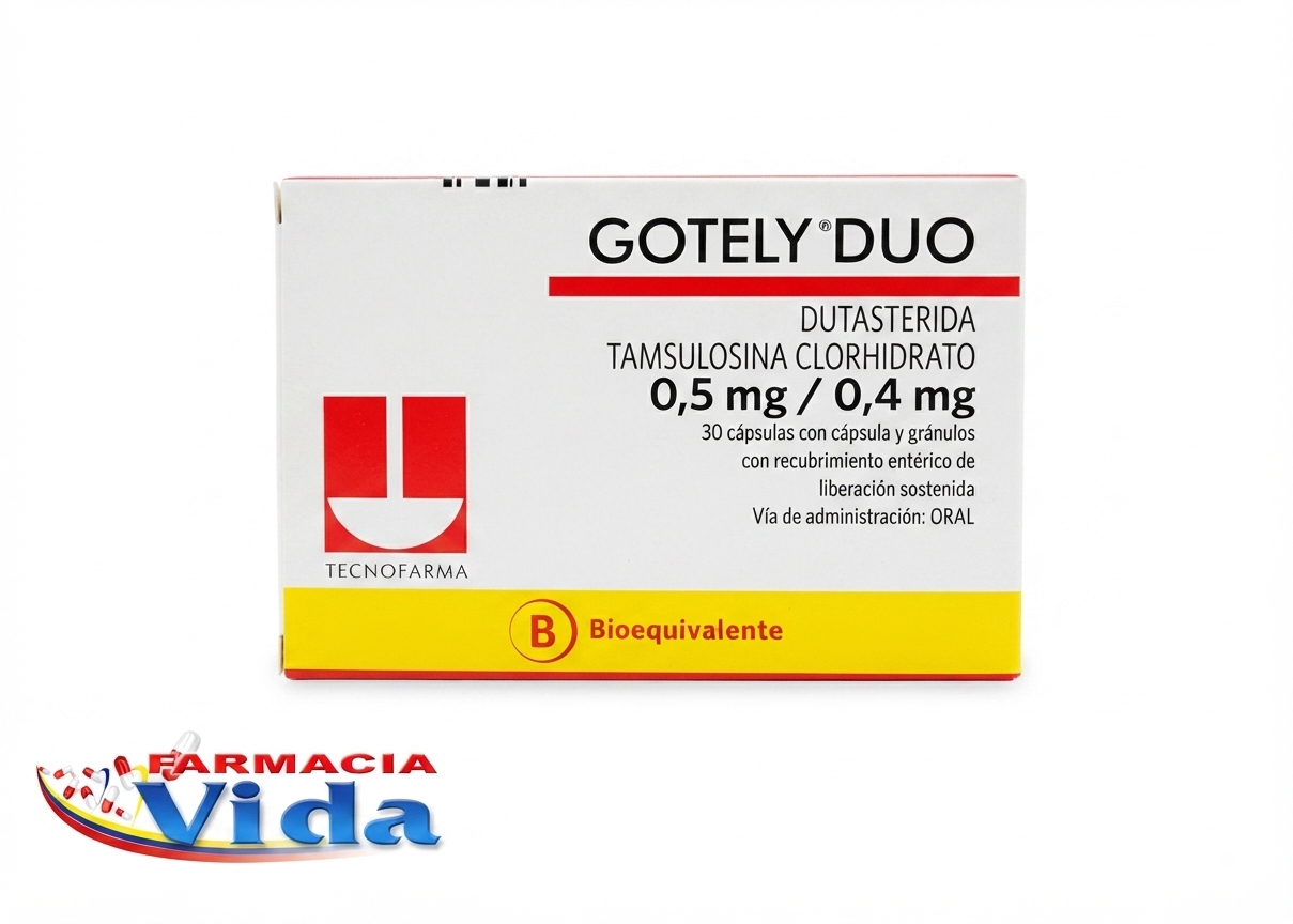 GOTELY DUO X 30 TAMSULOSINA  DUTASTERIDA