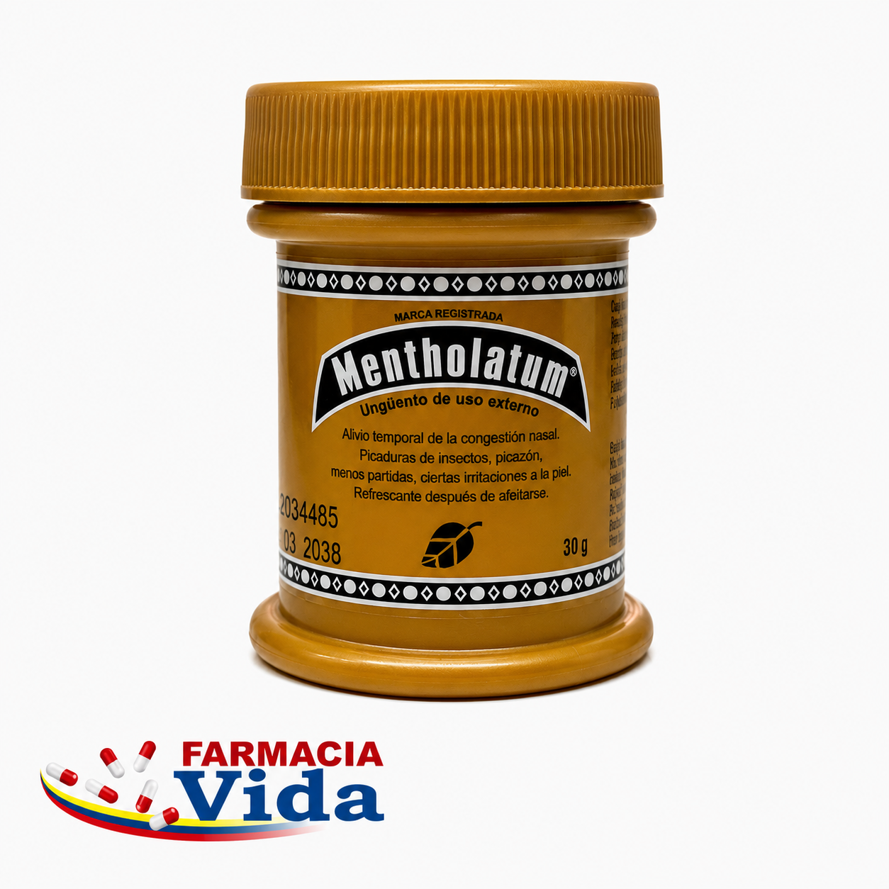 MENTHOLATUM POTE 30 GRS