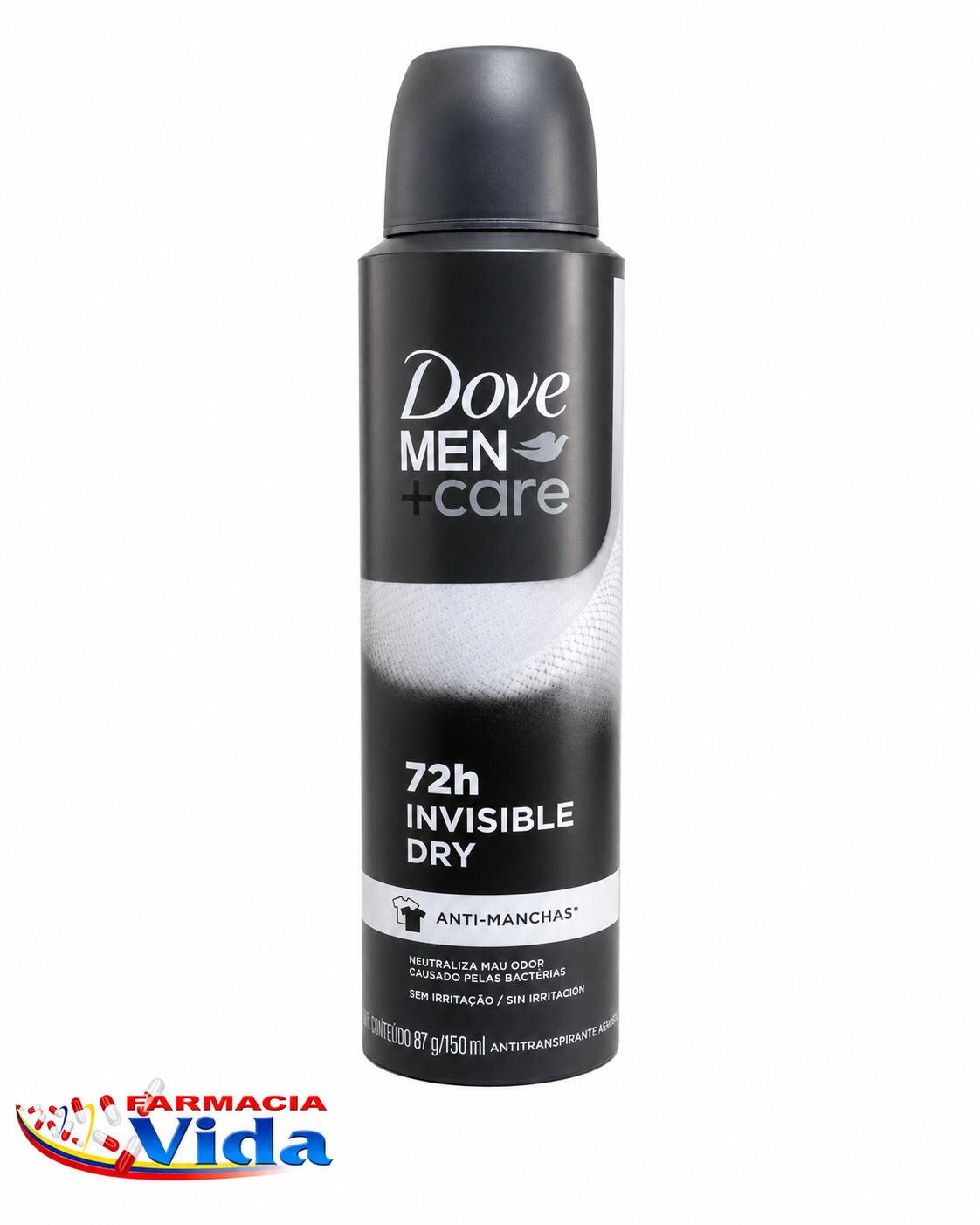 DOVE SPRAY INVISIBLE DRY MEN 150 ML 