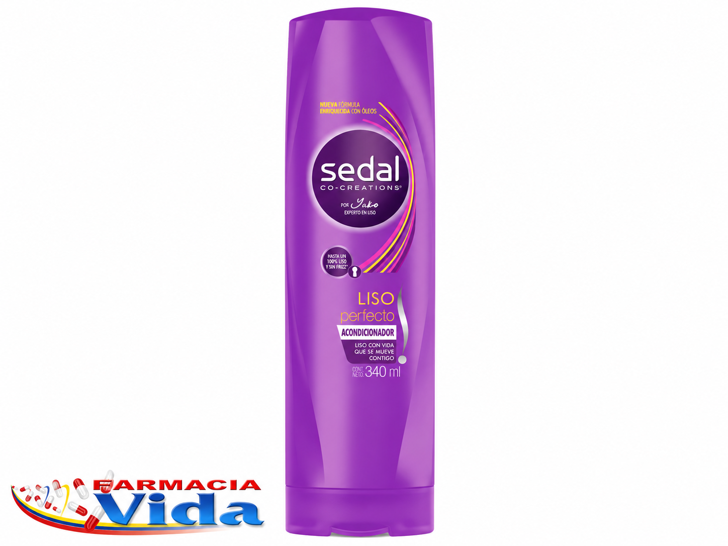 ACOND SEDAL  LISO PERFECTO 340 ML 