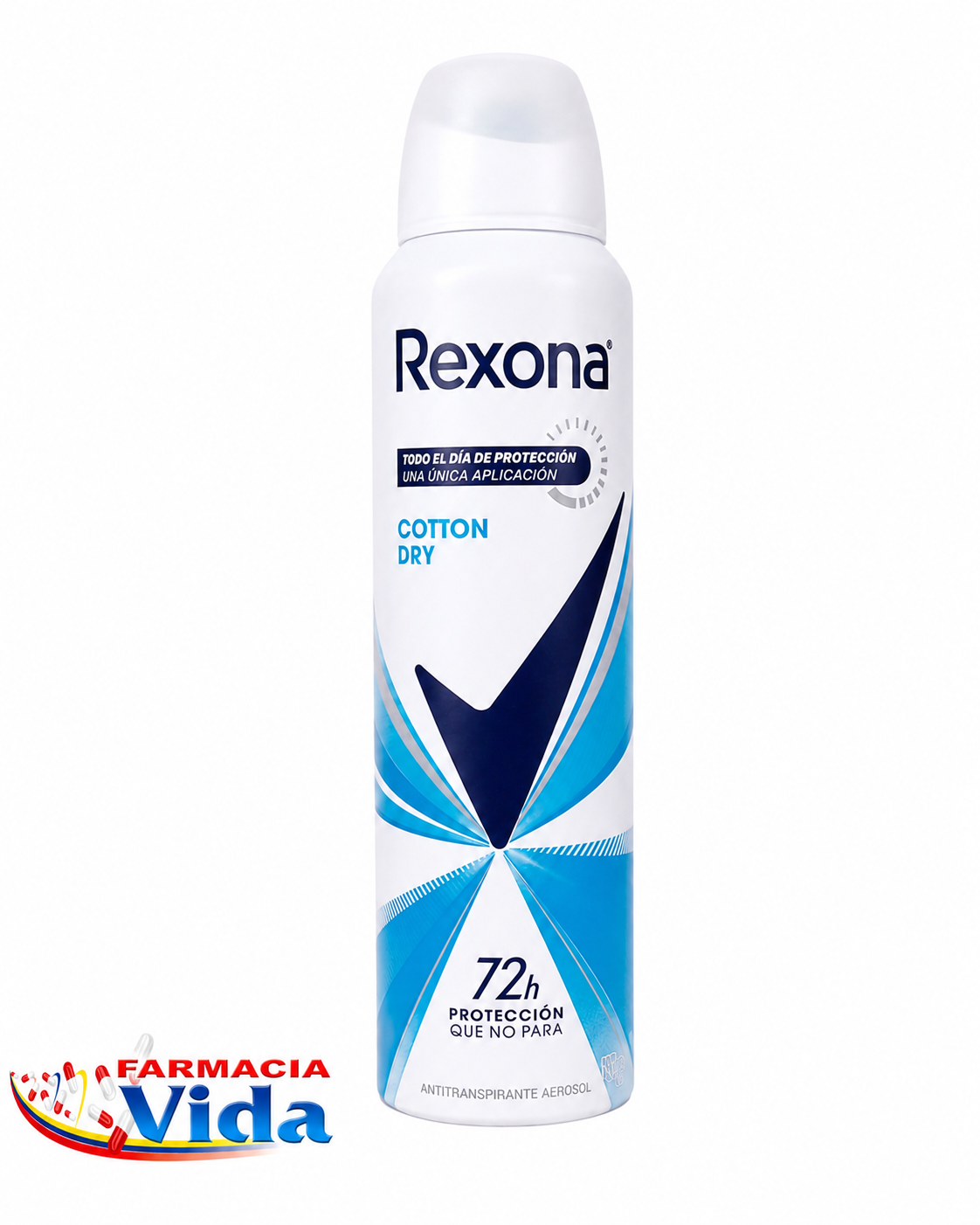 REXONA COTTON DRY SPRAY MUJER 150 ML