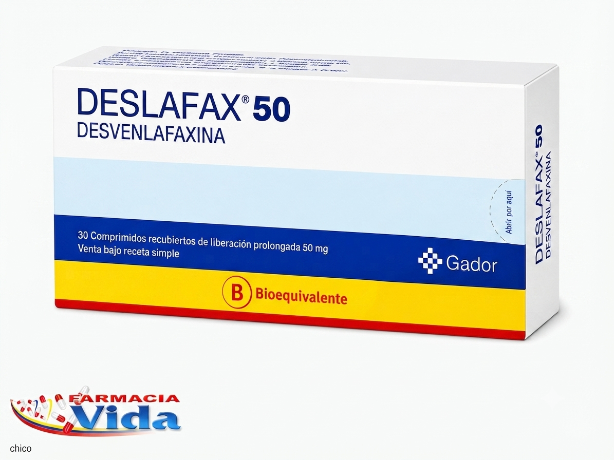 DESLAFAX 50MG  X30 COMP.DESVENLAFAXINA