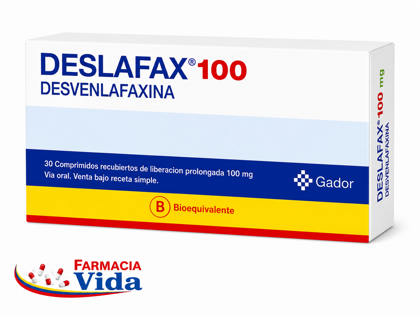 DESLAFAX 100MG X30 COMP.DESVENLAFAXINA
