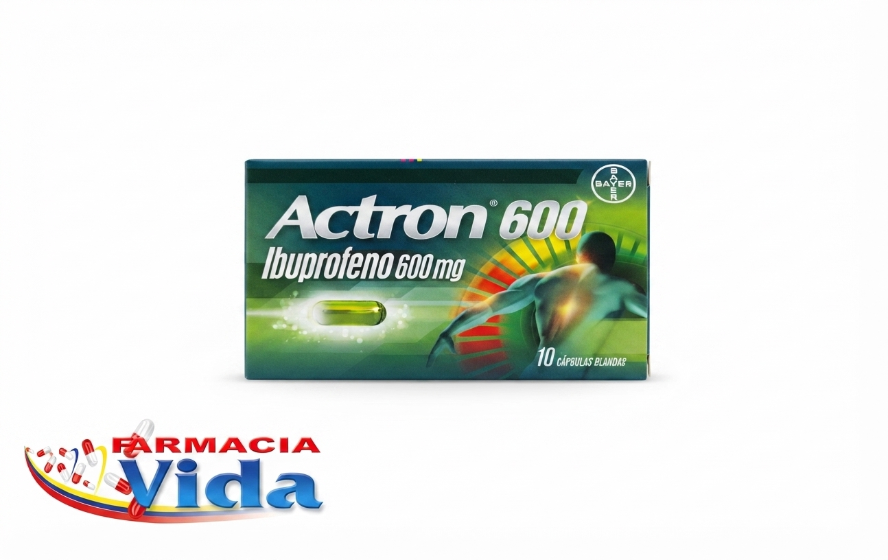 ACTRON  600 MG IBUPROFENO. 10