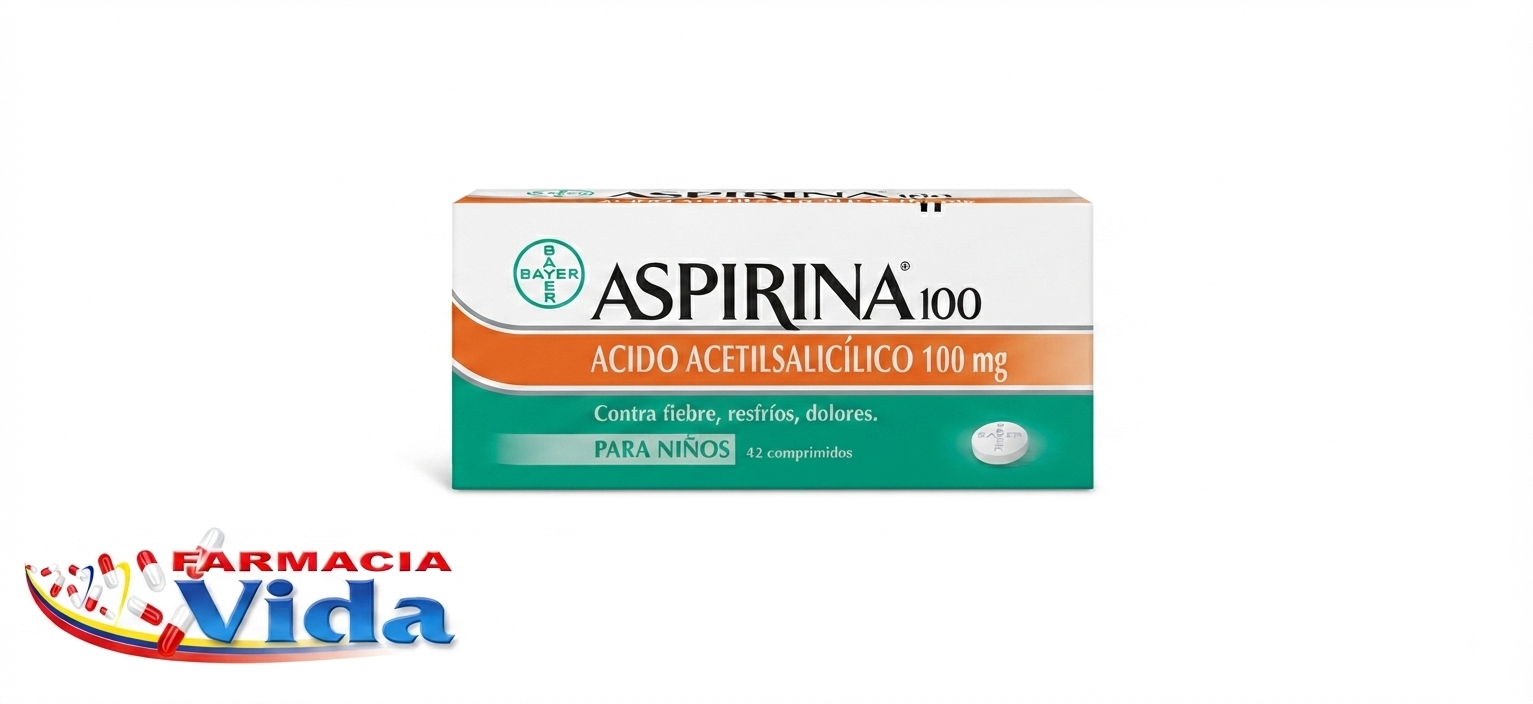 ASPIRINA  100 MG X 42 COMP