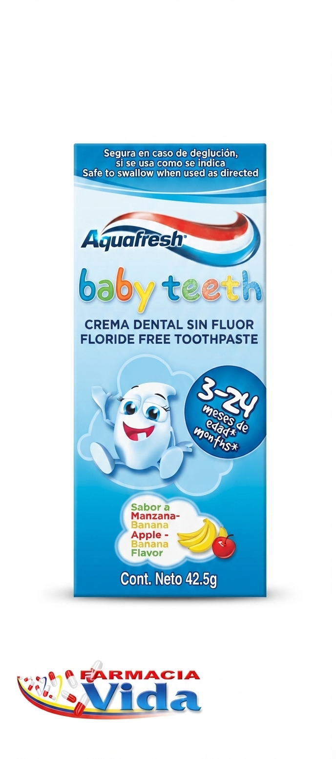 AQUAFRESH PASTA BABY TEETH 3 A 24 MESES