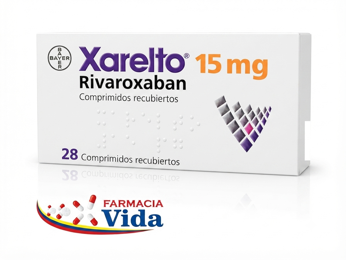XARELTO 15MG RIVAROXABAN X28 COM REC