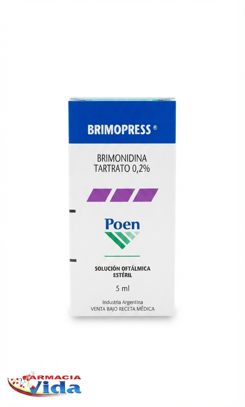 BRIMOPRESS SOL OFT 0.25 X 5 ML BRIMONIDINA.