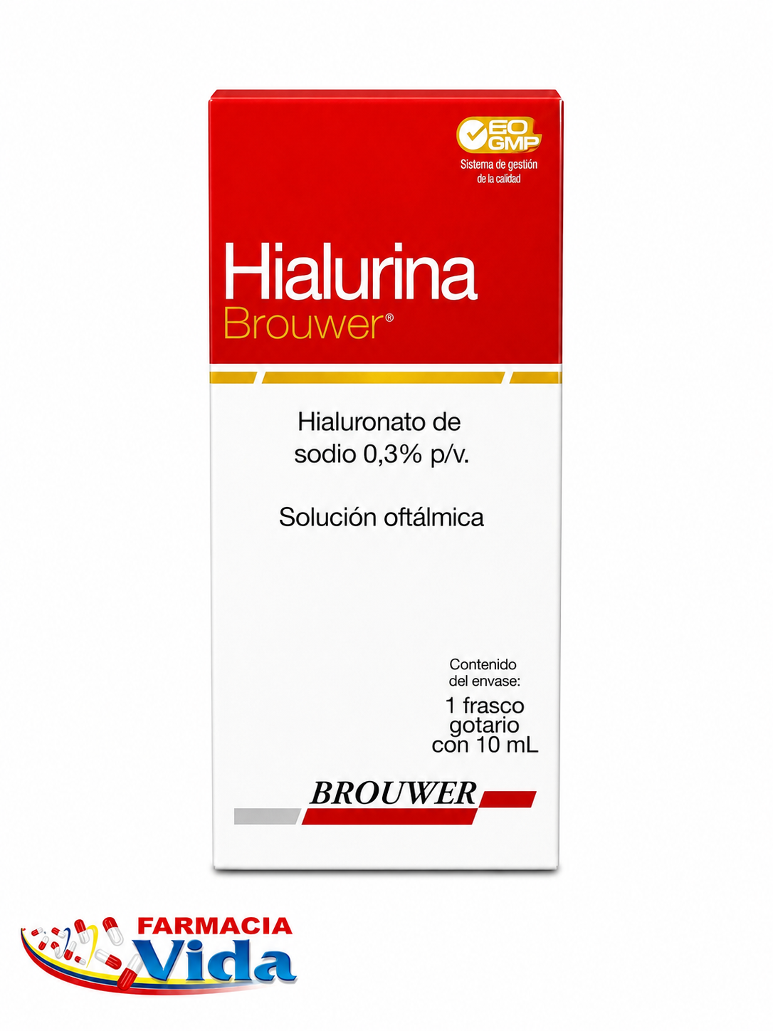 HIALURINA 10 ML GOTAS OFTALMICAS (HIALURONATO SODI