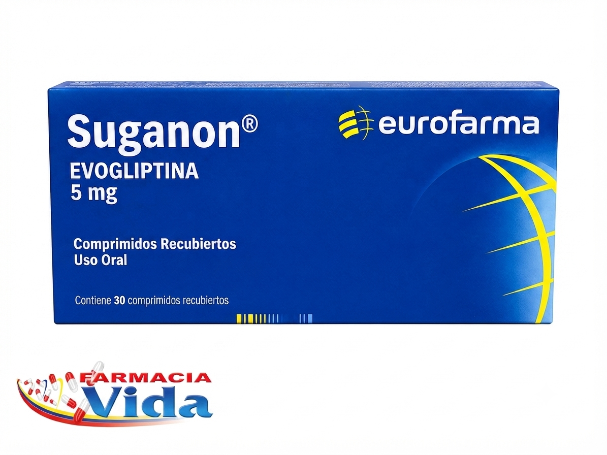 SUGANON 5MG EVOGLIPTINA X 30 COM REC
