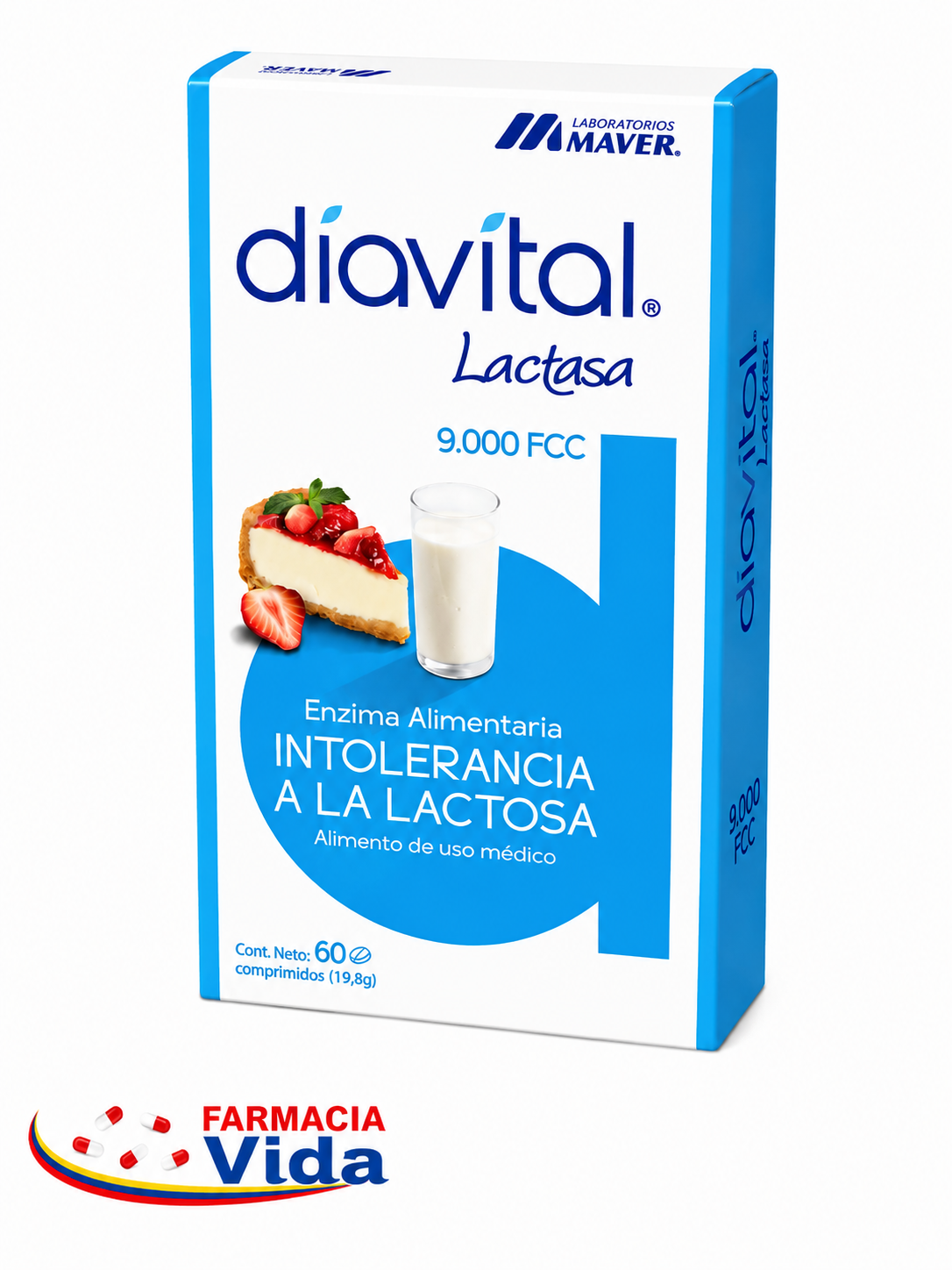DIAVITAL LACTASA 9.000FCC X 60 COMP