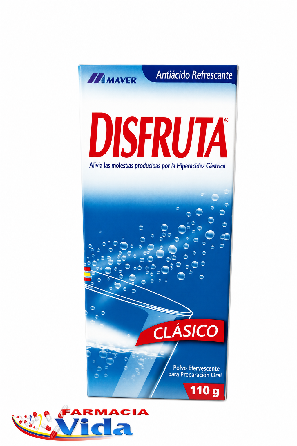DISFRUTA EFER. FCO. POLVO X 110 GR