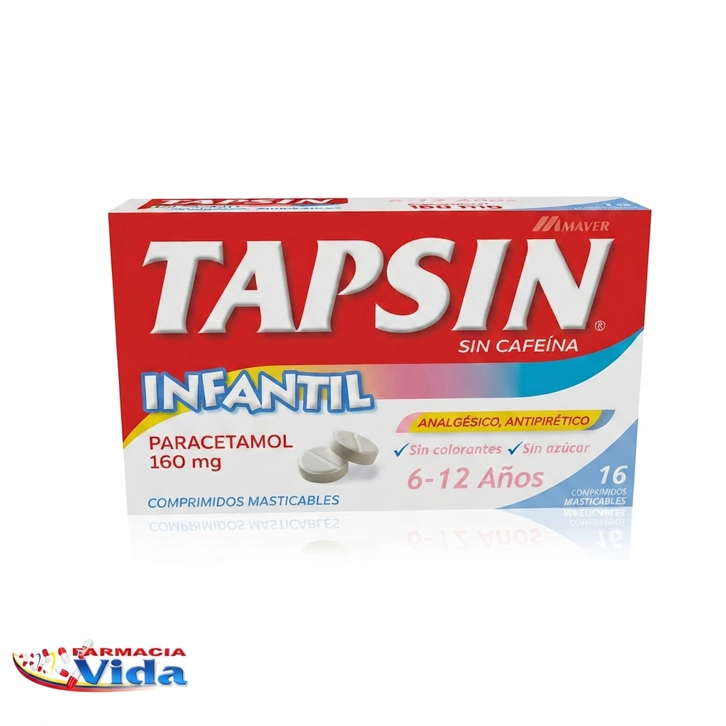 TAPSIN PED  160 MG X 10 COMP
