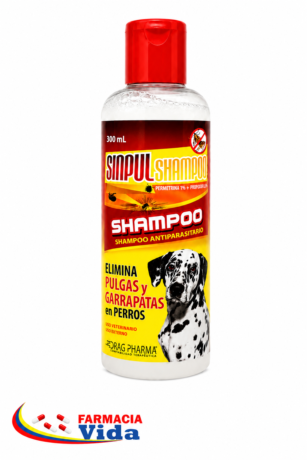 V SINPUL SHAMP. PERROS 300 ML  