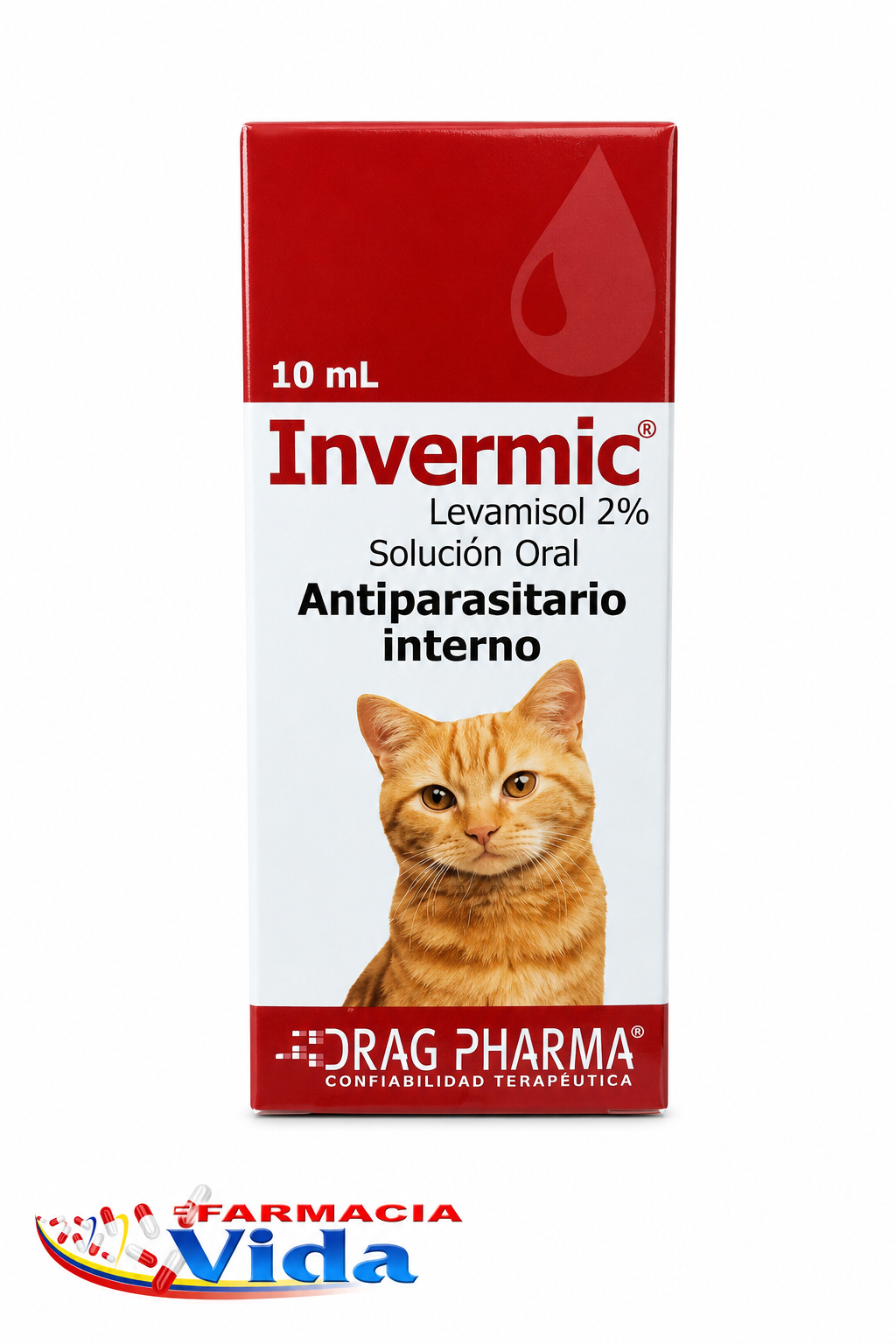 INVERMIC GATOS 2% GOTAS 10 ML