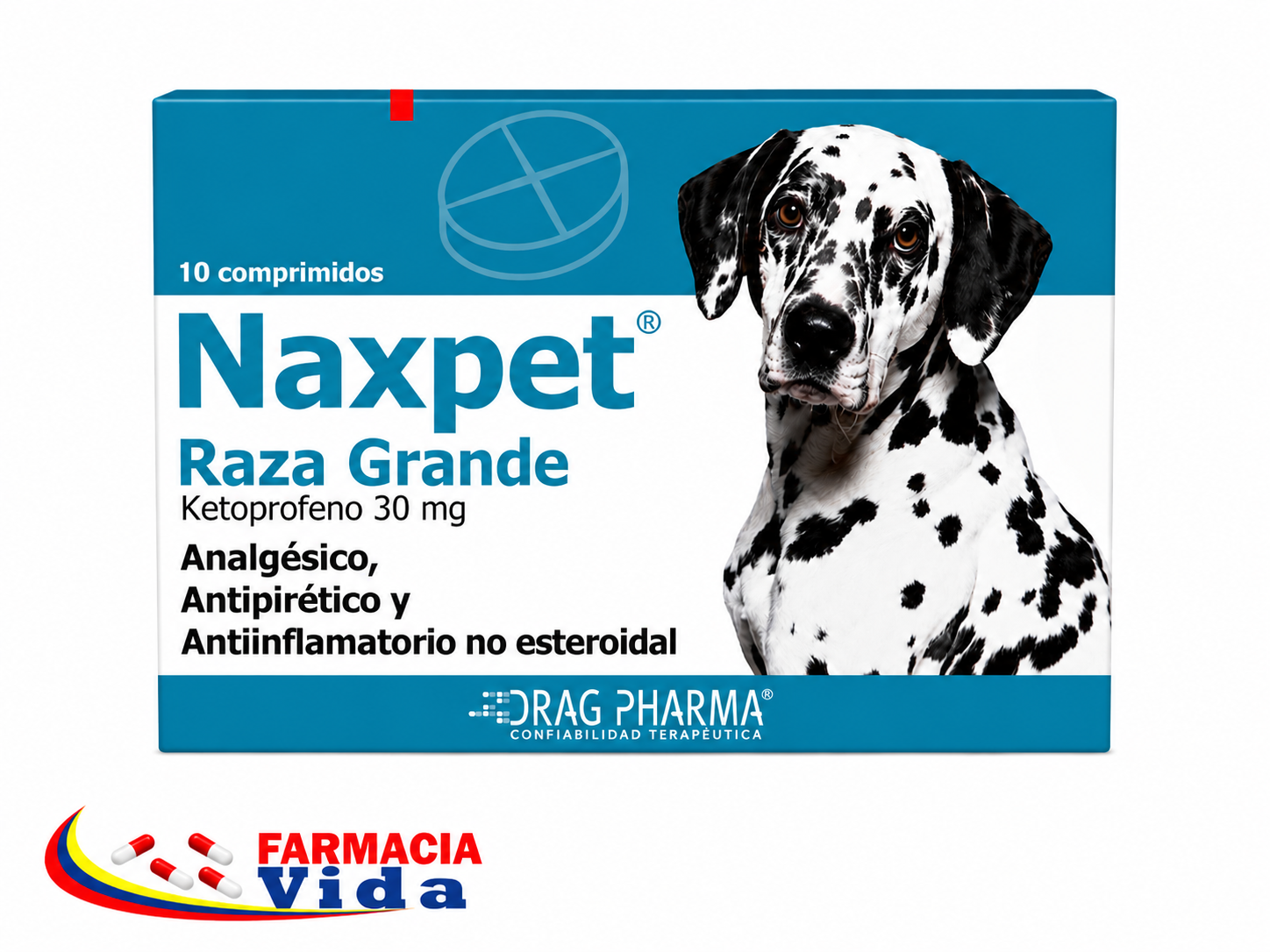 NAXPET 30 MG X 10 COMP