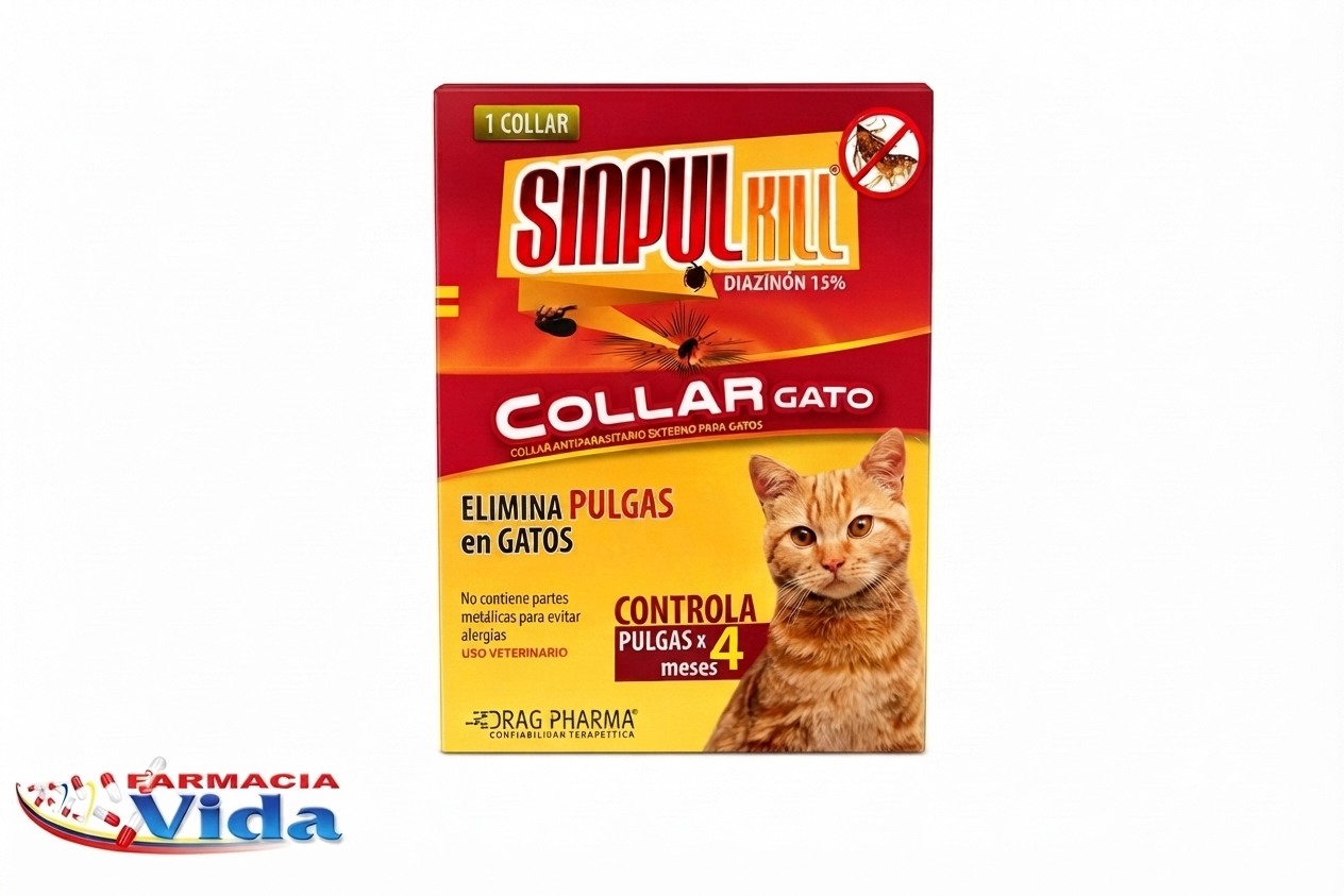 SINPULKILL COLLAR ANTIPARASITARIO PARA GAT