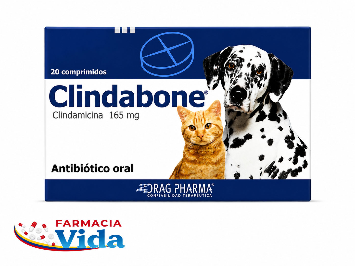 CLINDABONE 165 MG 20 COMP