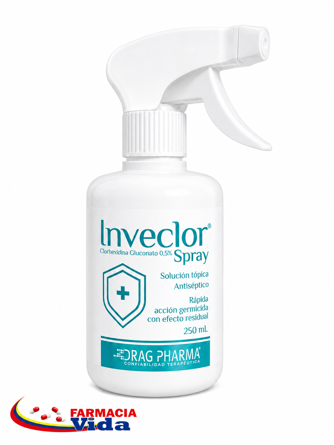 INVECLOR SPRAY 250 ML GERMICIDA