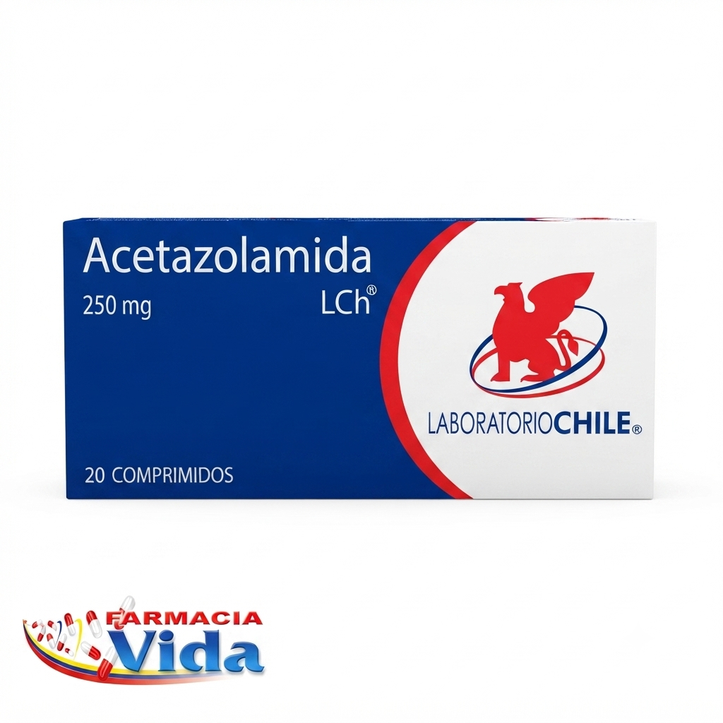 ACETAZOLAMIDA 250 MG LCH
