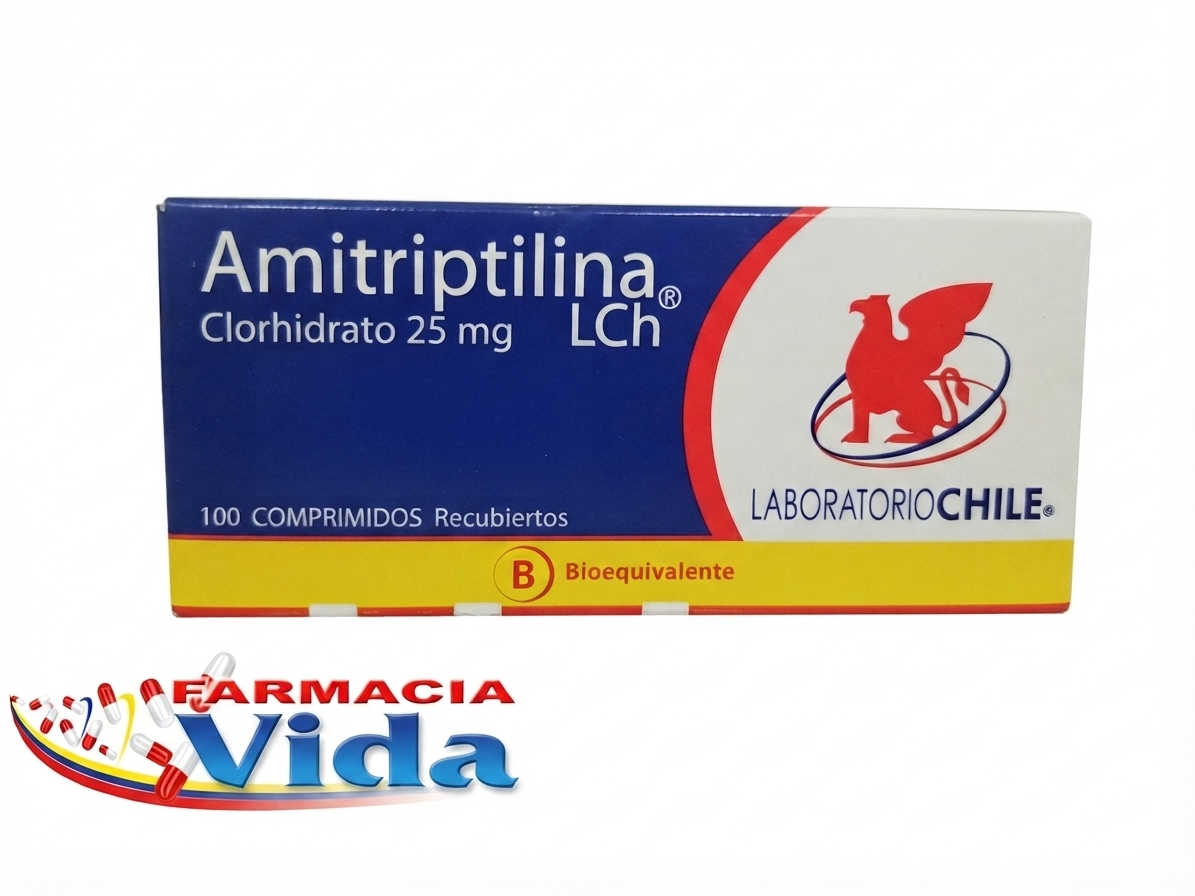 AMITRIPTILINA  25 MG X 100 COMP 