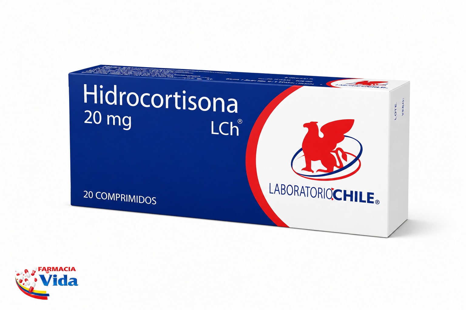 HIDROCORTISONA CORTISOL 20 MG X 20 COMP