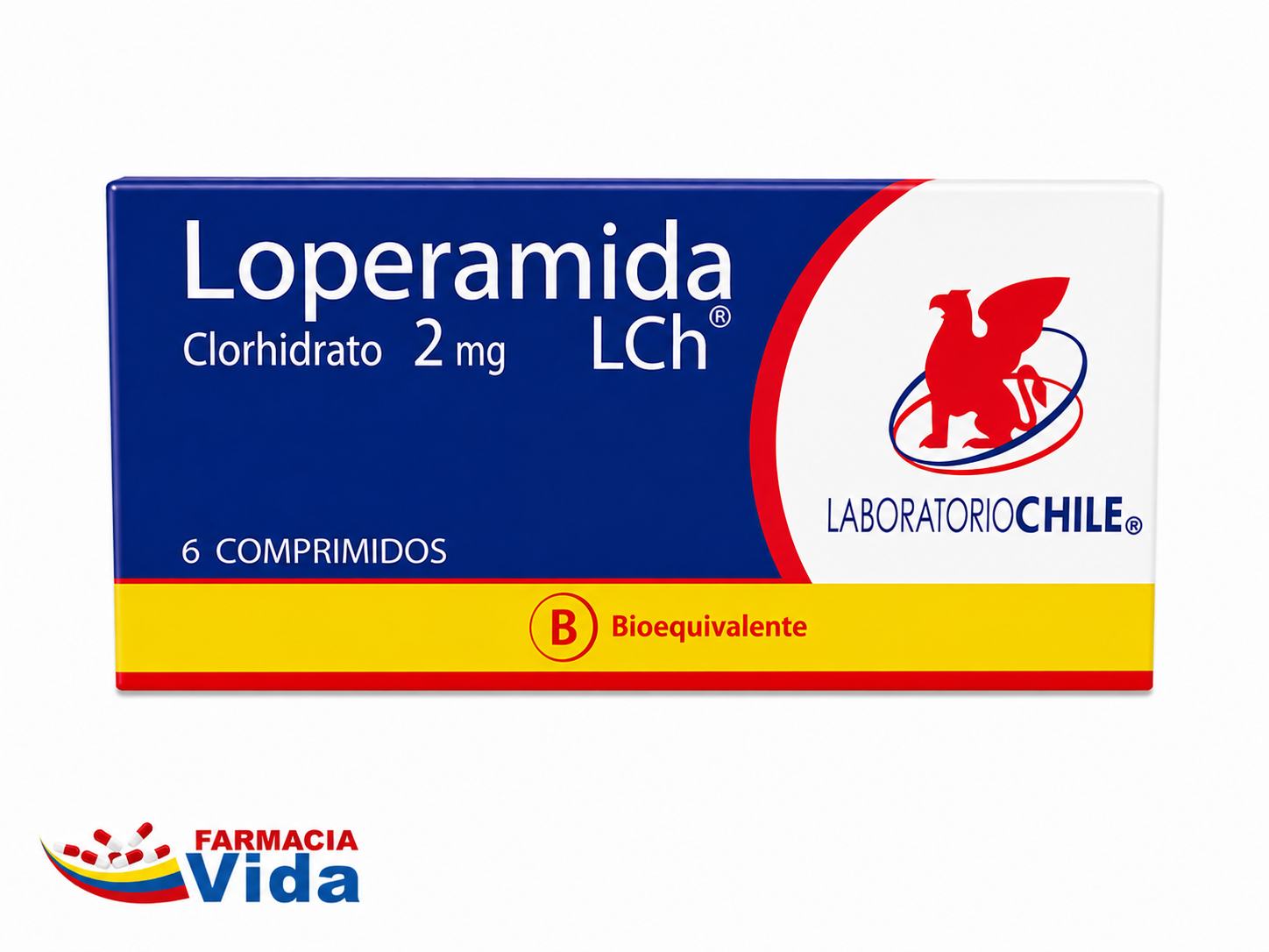 LOPERAMIDA 2 MG X 6 COMP