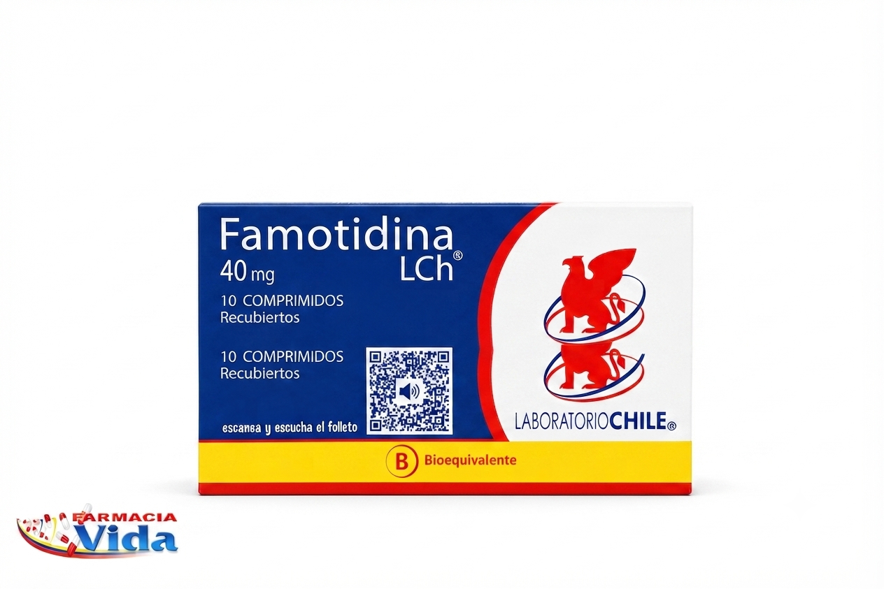 FAMOTIDINA  40 MG X 10 COMP