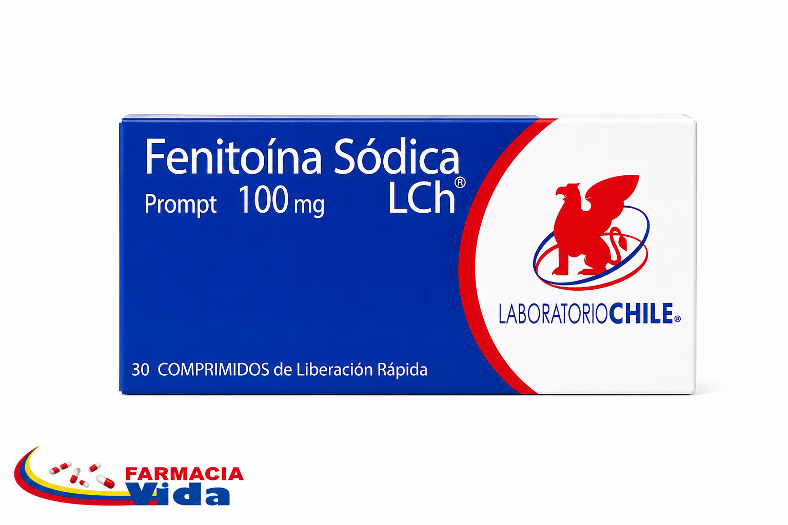 FENITOINA 100 MG 30 COMP
