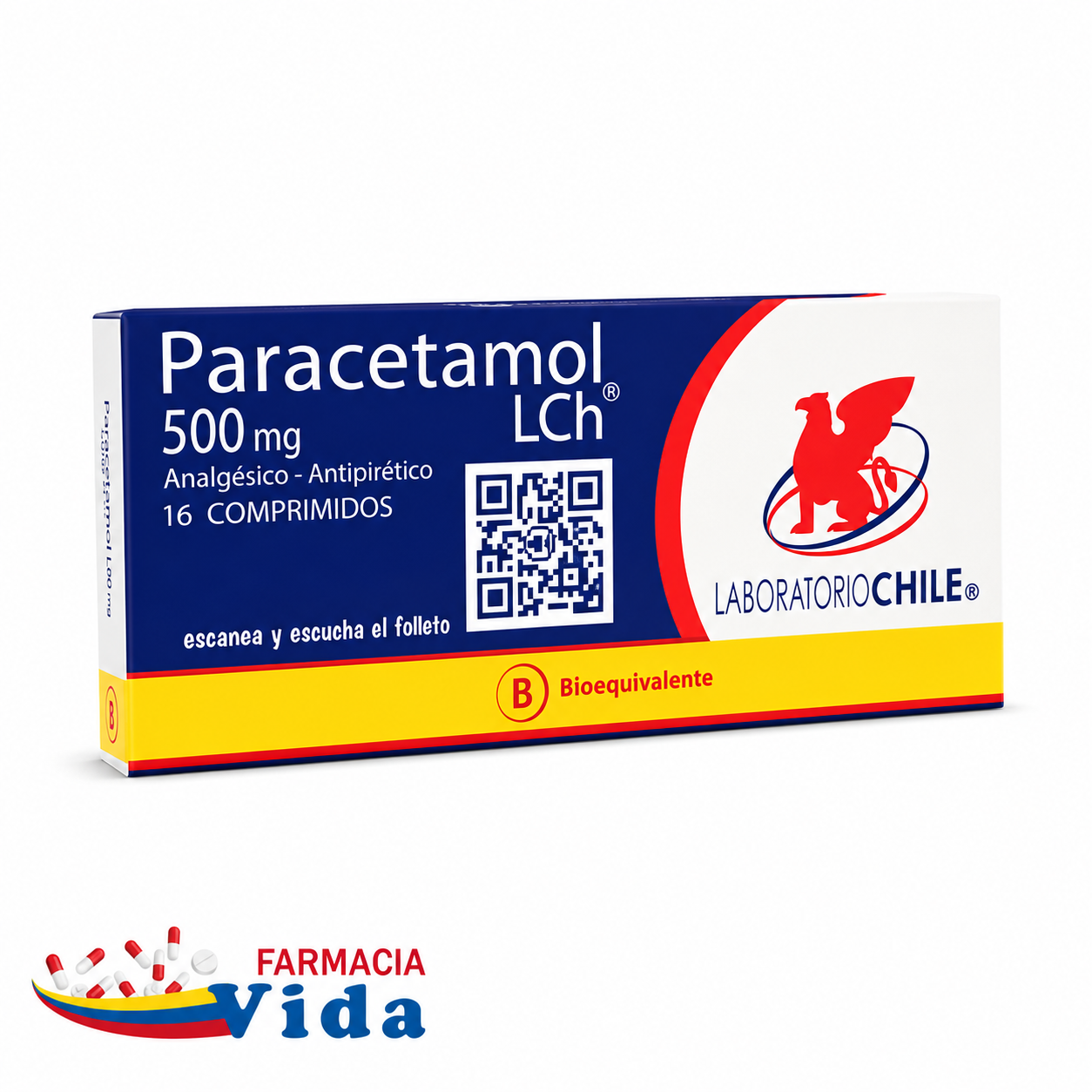 3 PARACETAMOL 500 MG X 16 COMP