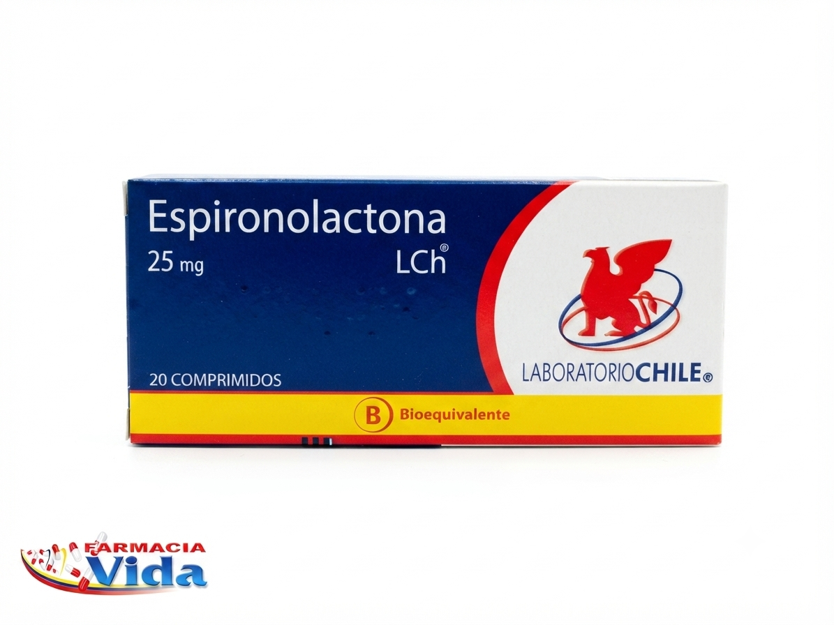 ESPIRONOLACTONA 25 MG X 20 COMP