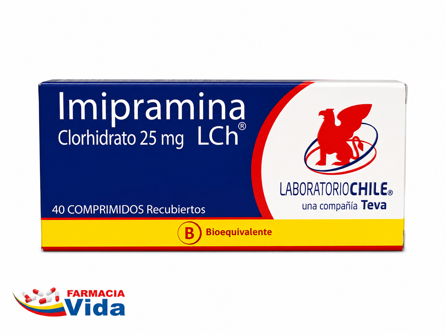 IMIPRAMINA  25 MG 40 COMP