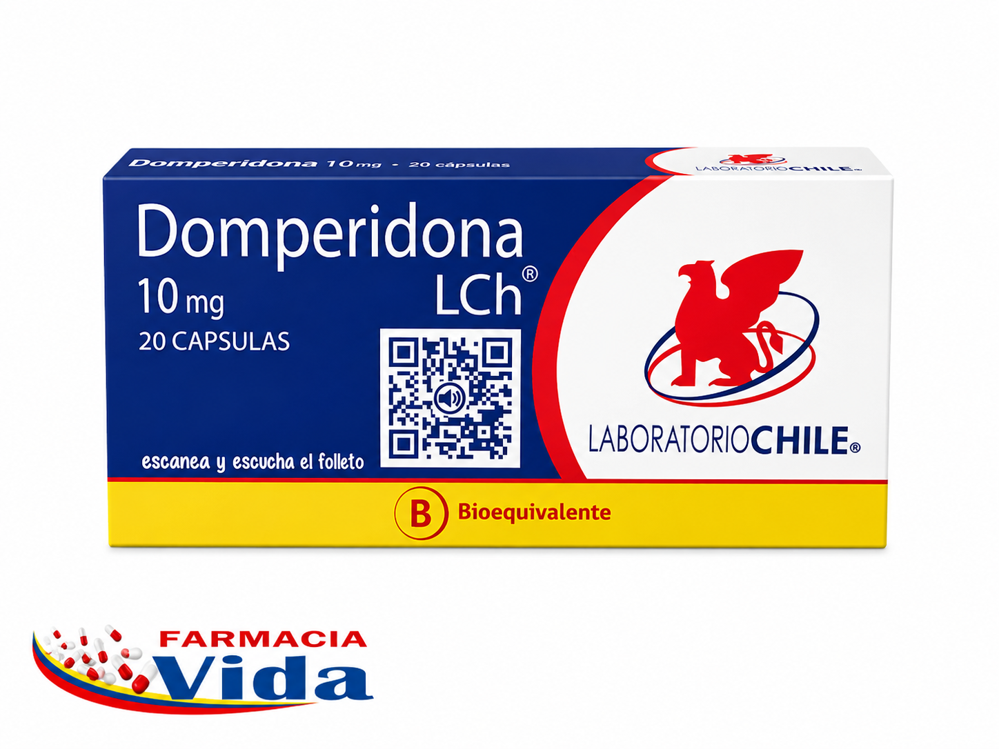 DOMPERIDONA 10 MG X 20 CAPSULAS
