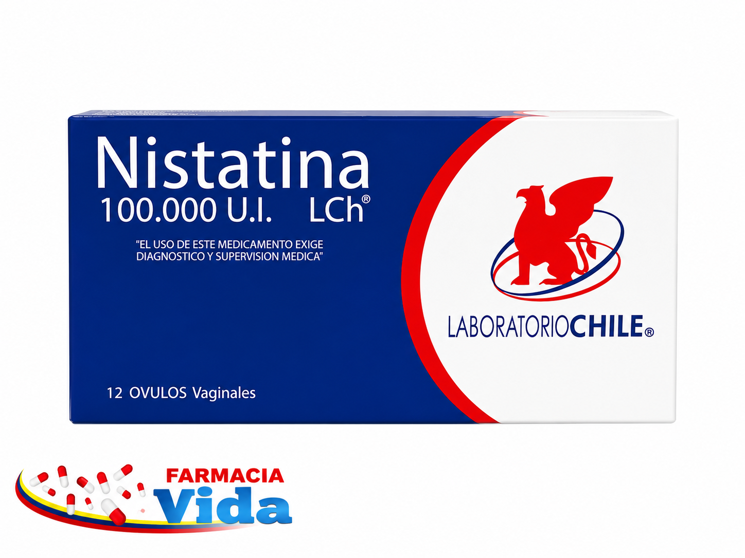 NISTATINA OV 1000000UI 12UN 
