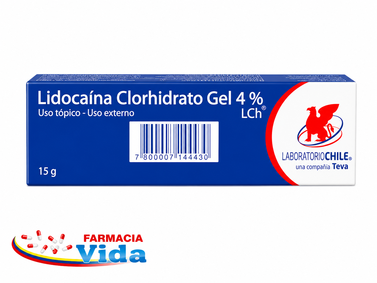 LIDOCAINA GEL 4% 15 GR