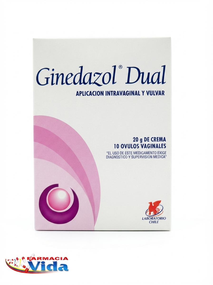 GINEDAZOL DUAL (OV+CR) MICONAZOL + TINIDAZ