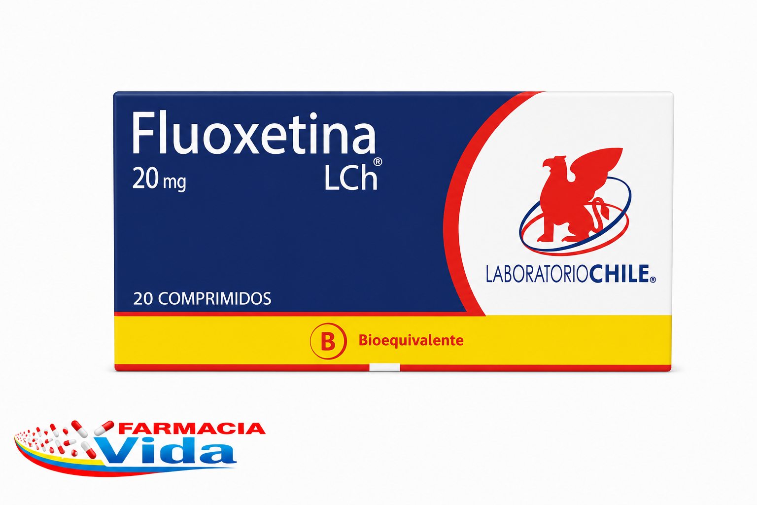 FLUOXETINA 20 MG X 20 COMP 