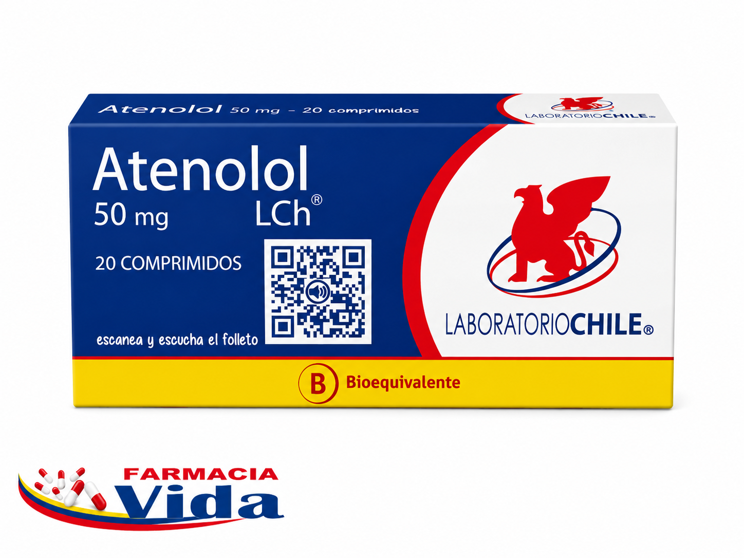 ATENOLOL 50 MG X 20 COMP