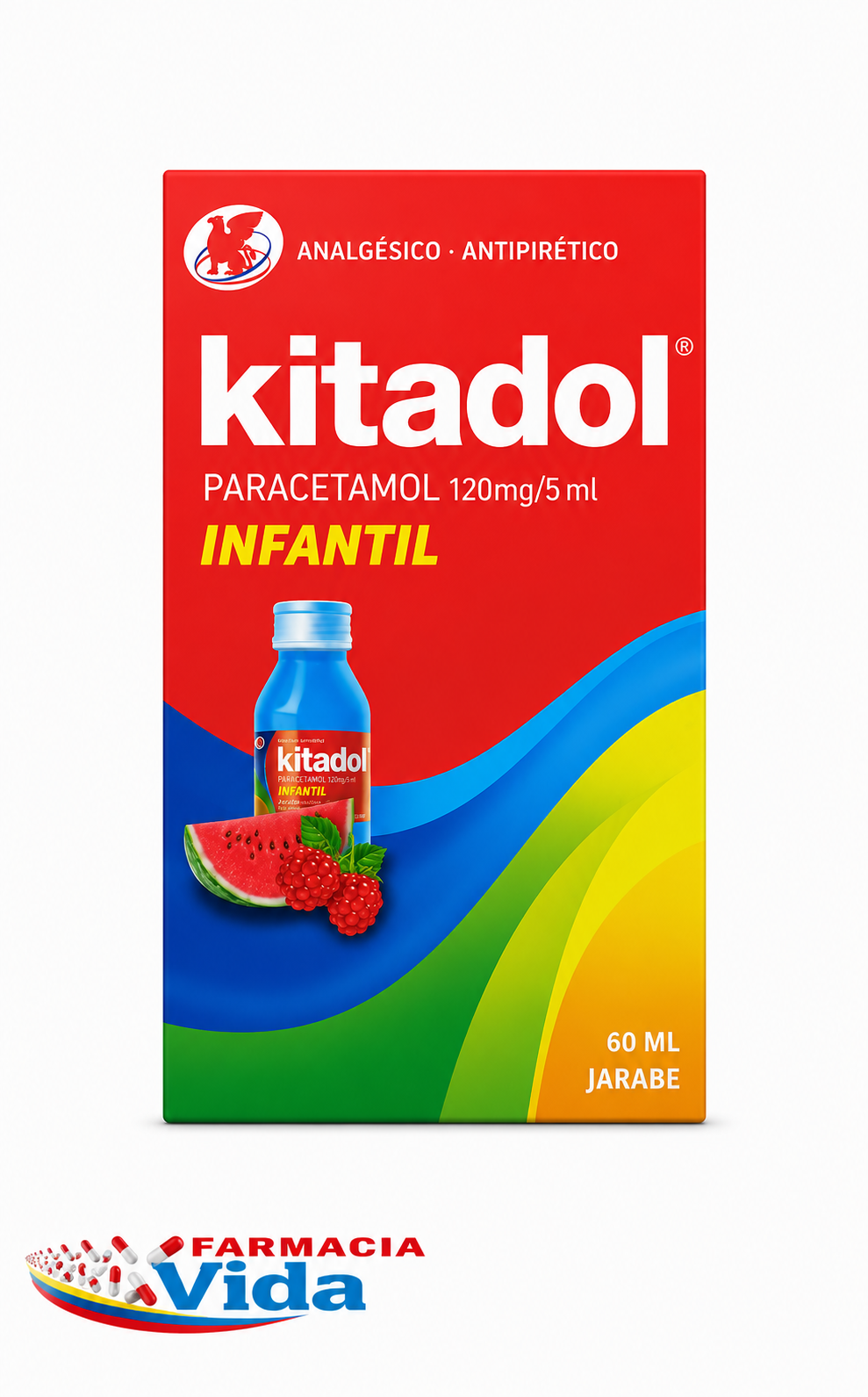 KITADOL INFANTIL JBE 120MG/5ML  60 ML